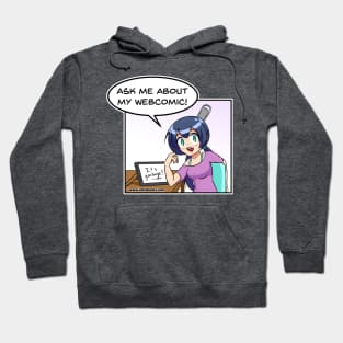 Ask me about my webcomic! Hoodie